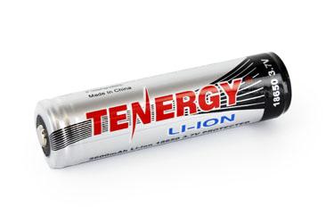 Tenergy Li-Ion 18650 3.7V 2600mAh Rechargeable Battery with