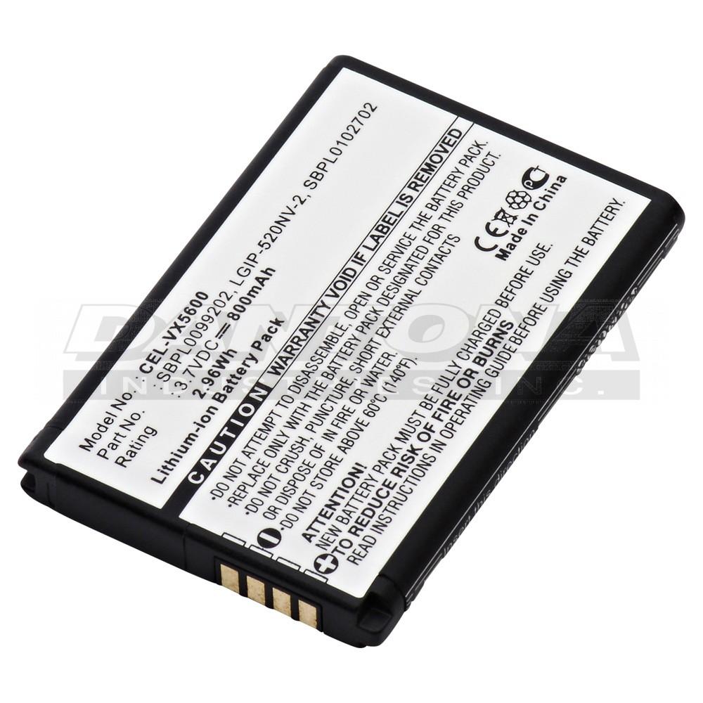 3.7V 800mAh Lithium