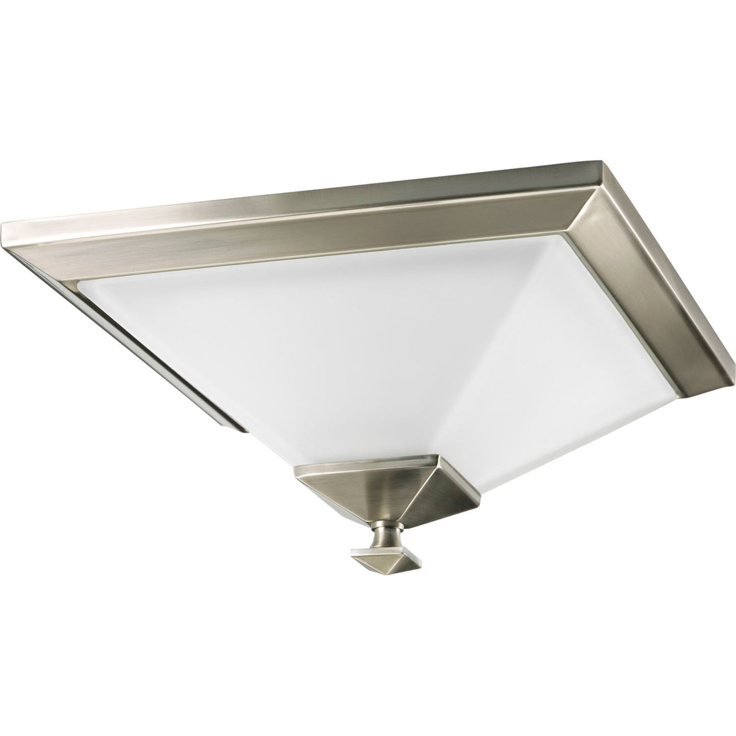 Clifton Heights One Light Close-to-Ceiling in Brushed Nickel