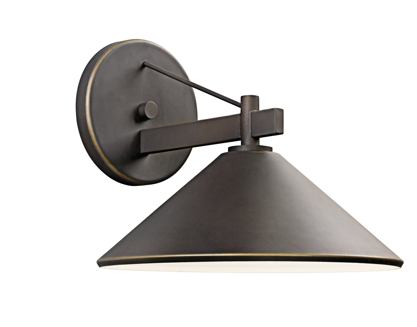 Ripley One Light Outdoor Wall Mount in Olde Bronze