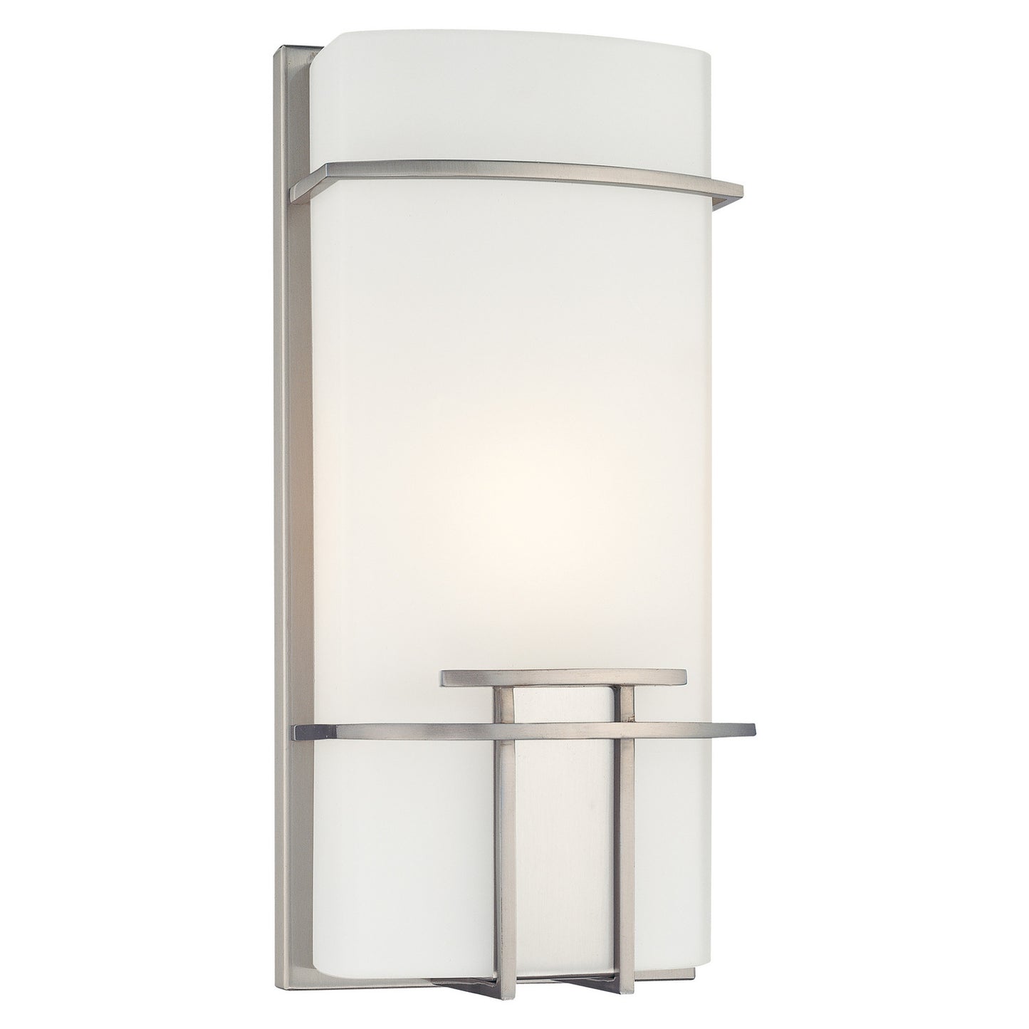 George Kovacs One Light Wall Sconce in Brushed Nickel