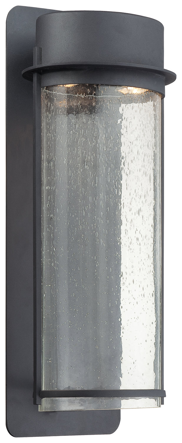 Artisan Lane Two Light Outdoor Wall Mount in Black