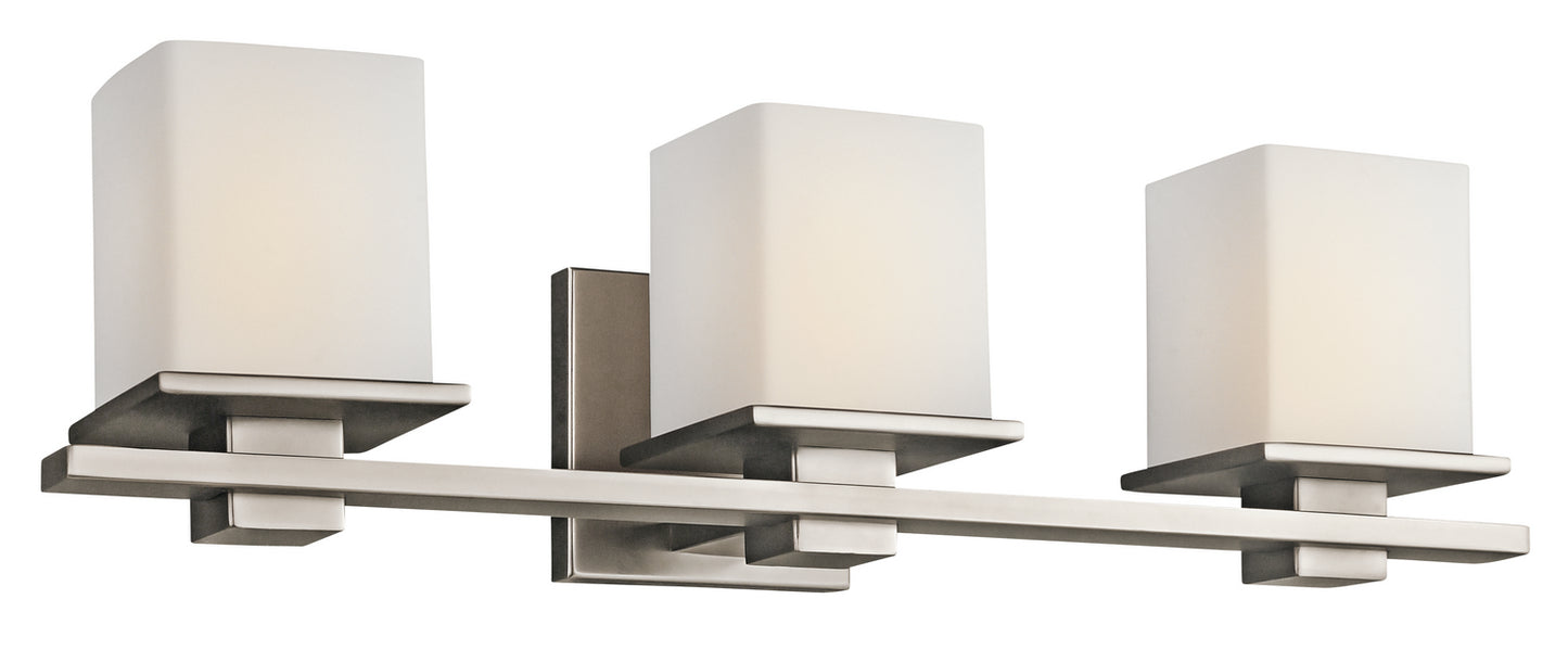 Tully Three Light Bath in Antique Pewter