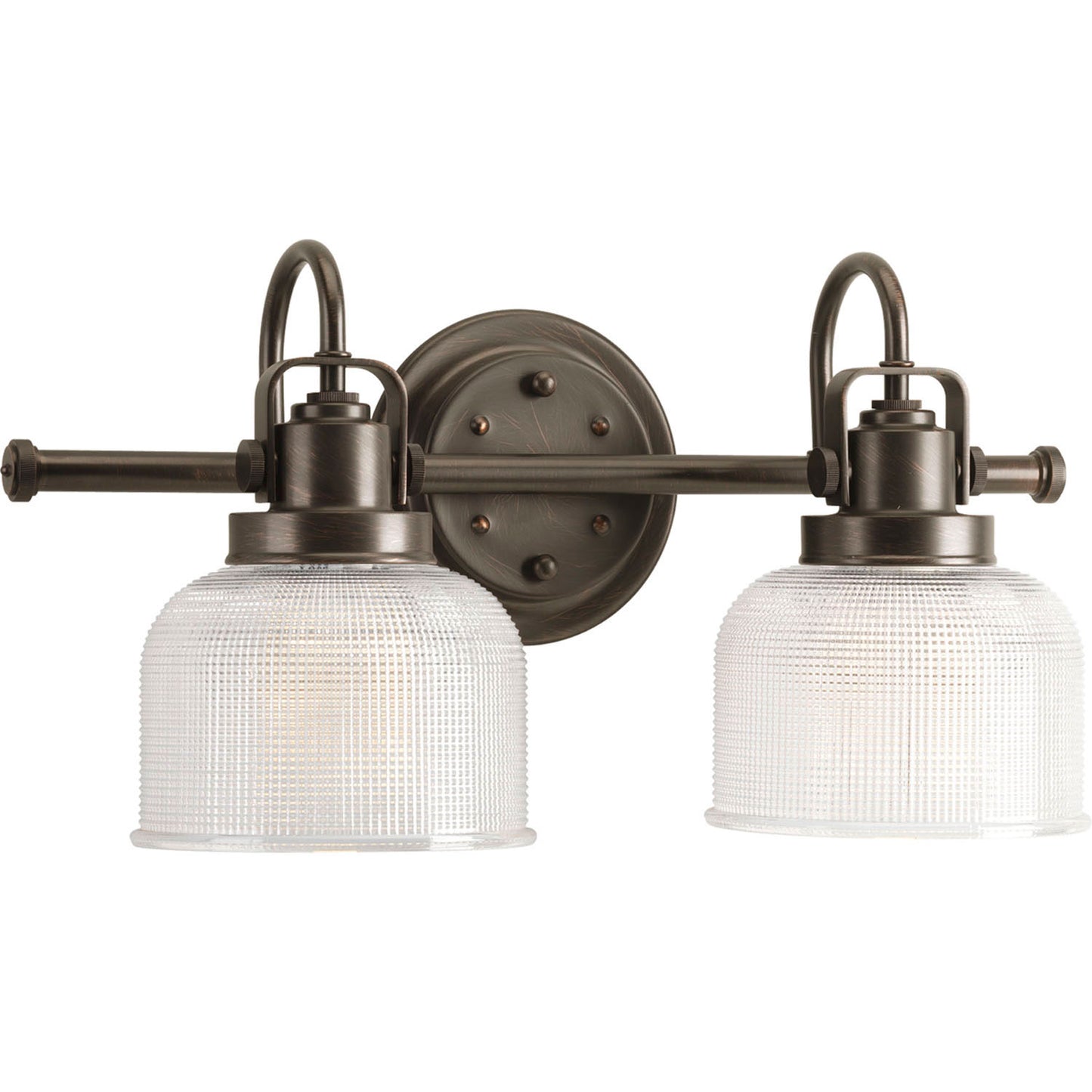 Archie Two Light Bath Bracket in Venetian Bronze