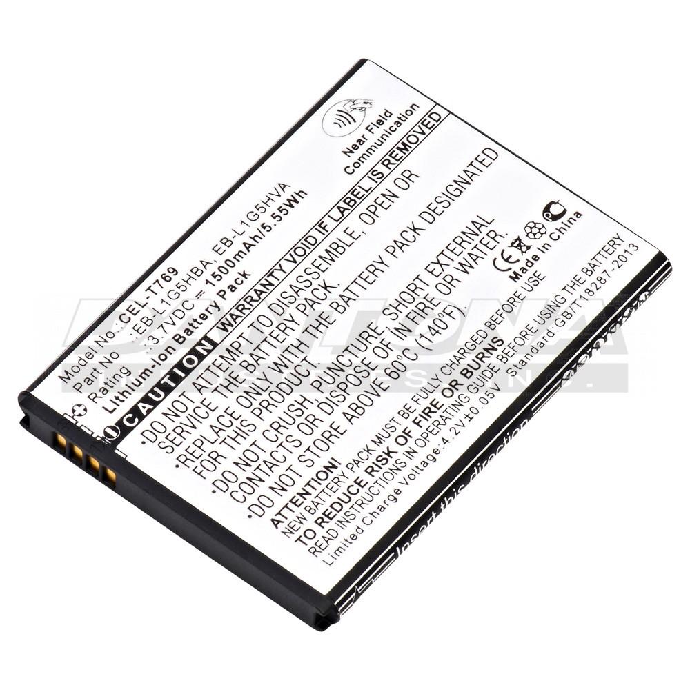CEL-T769 3.7V 1500mAh SAMSUNG GALAXY