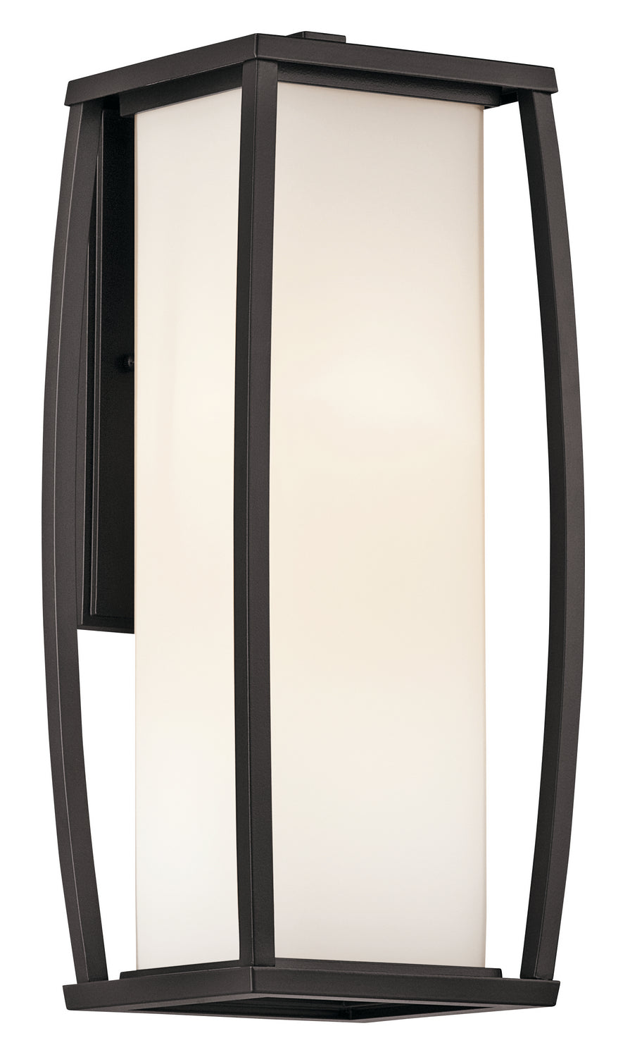 Bowen Two Light Outdoor Wall Mount in Architectural Bronze