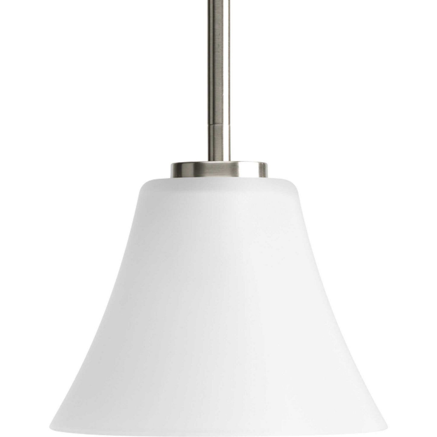 Bravo One Light Pendant in Brushed Nickel