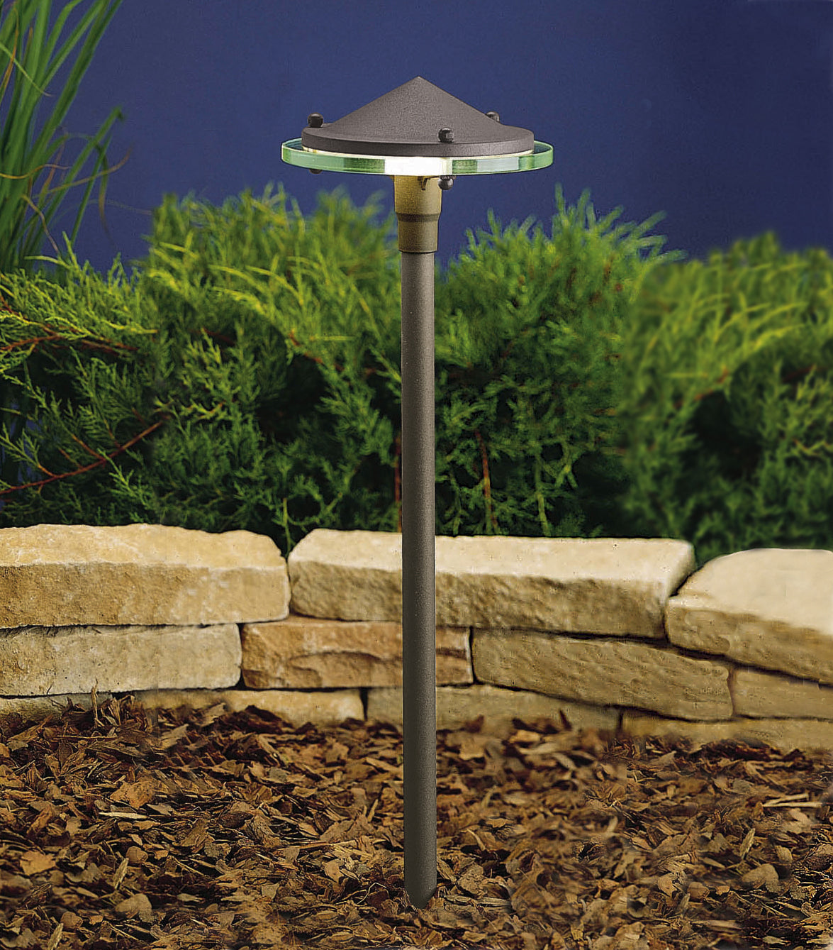 One Light Path & Spread in Textured Architectural Bronze