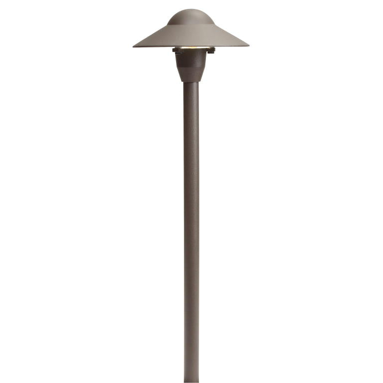 LED Path Light in Textured Architectural Bronze