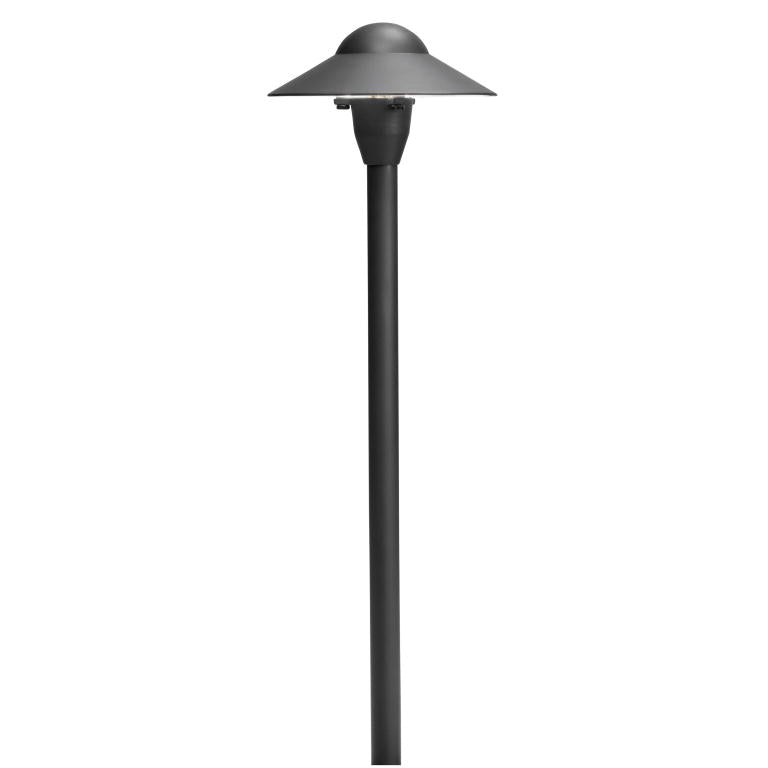 LED Path Light in Textured Black
