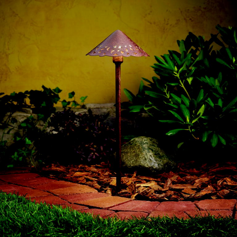 Landscape Led LED Path Light in Textured Tannery Bronze