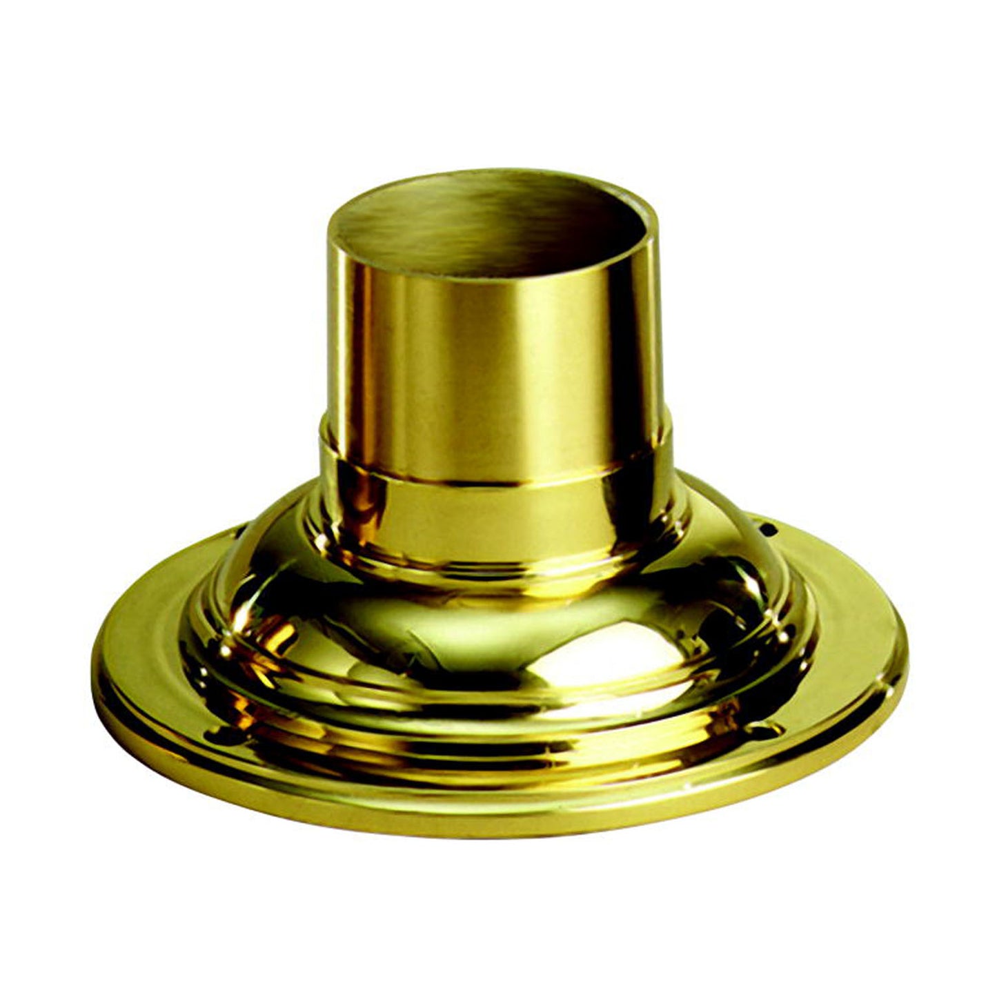 Accessory Pedestal Adaptor in Polished Brass