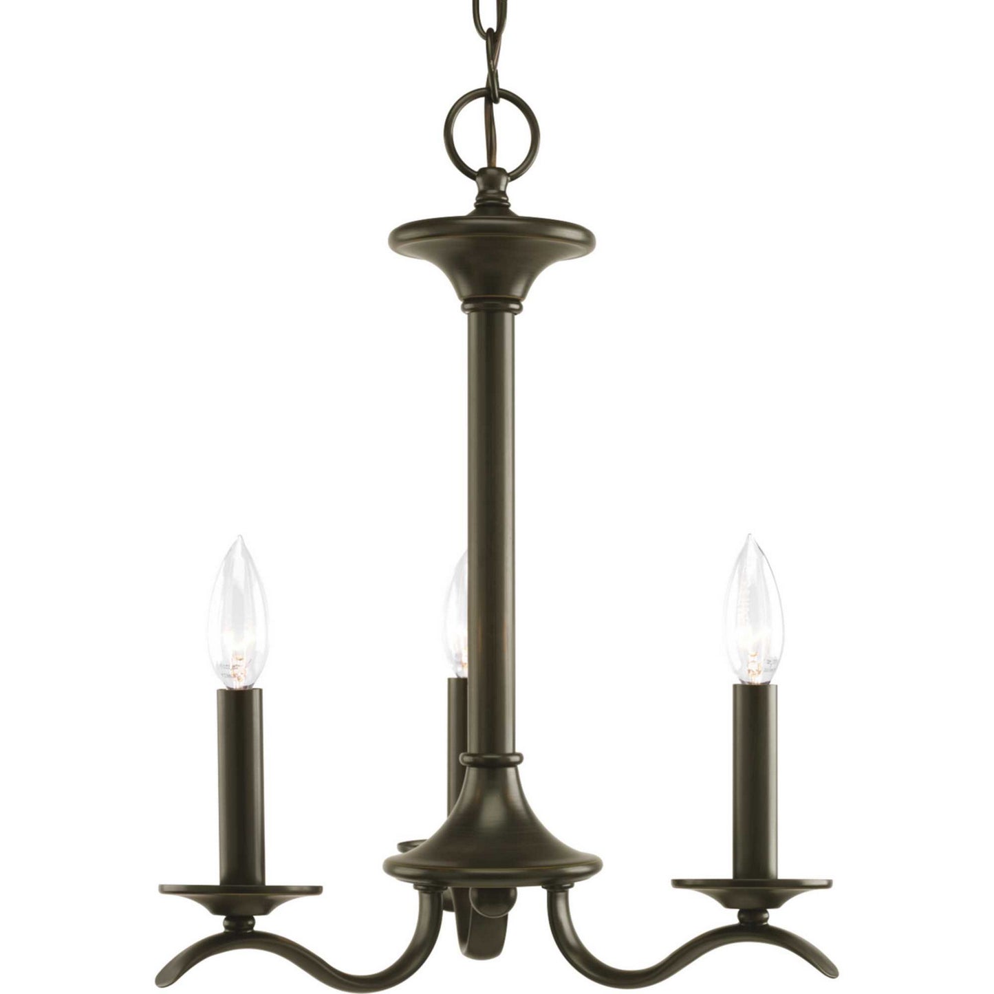 Progress Lighting - P4632-20 - Three Light Chandelier - Inspire - Antique Bronze