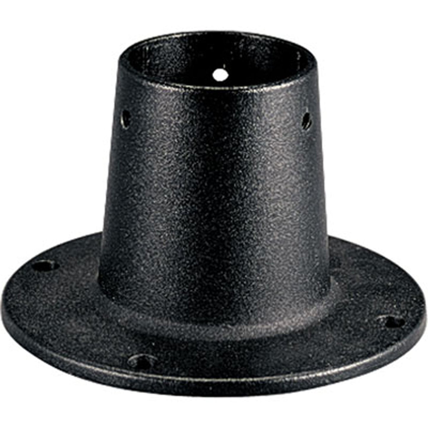 Pedestal Mount Post Adapter in Black