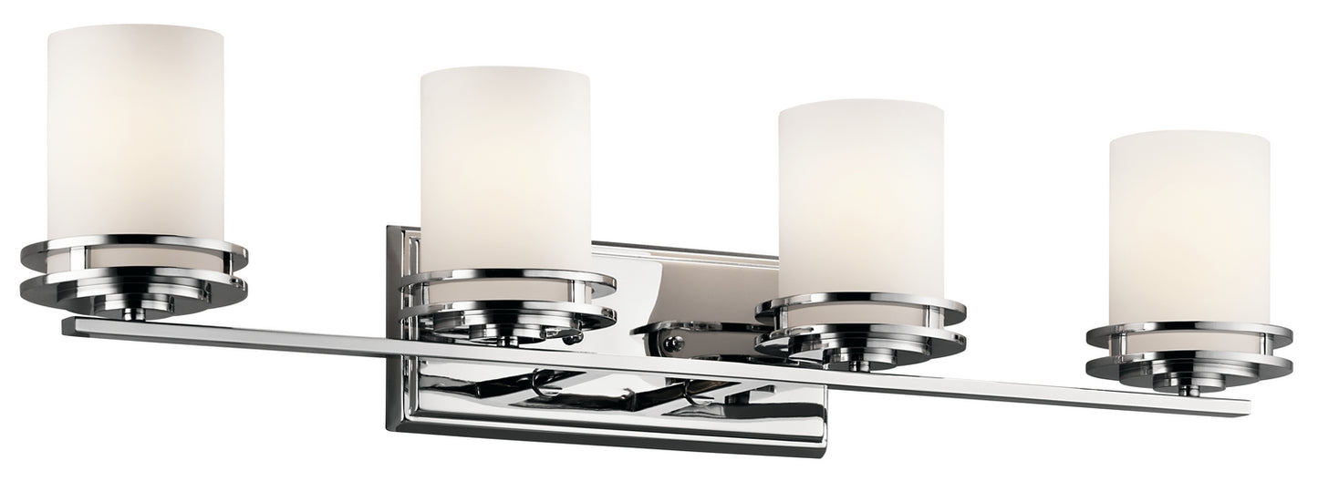 Hendrik Four Light Bath in Chrome