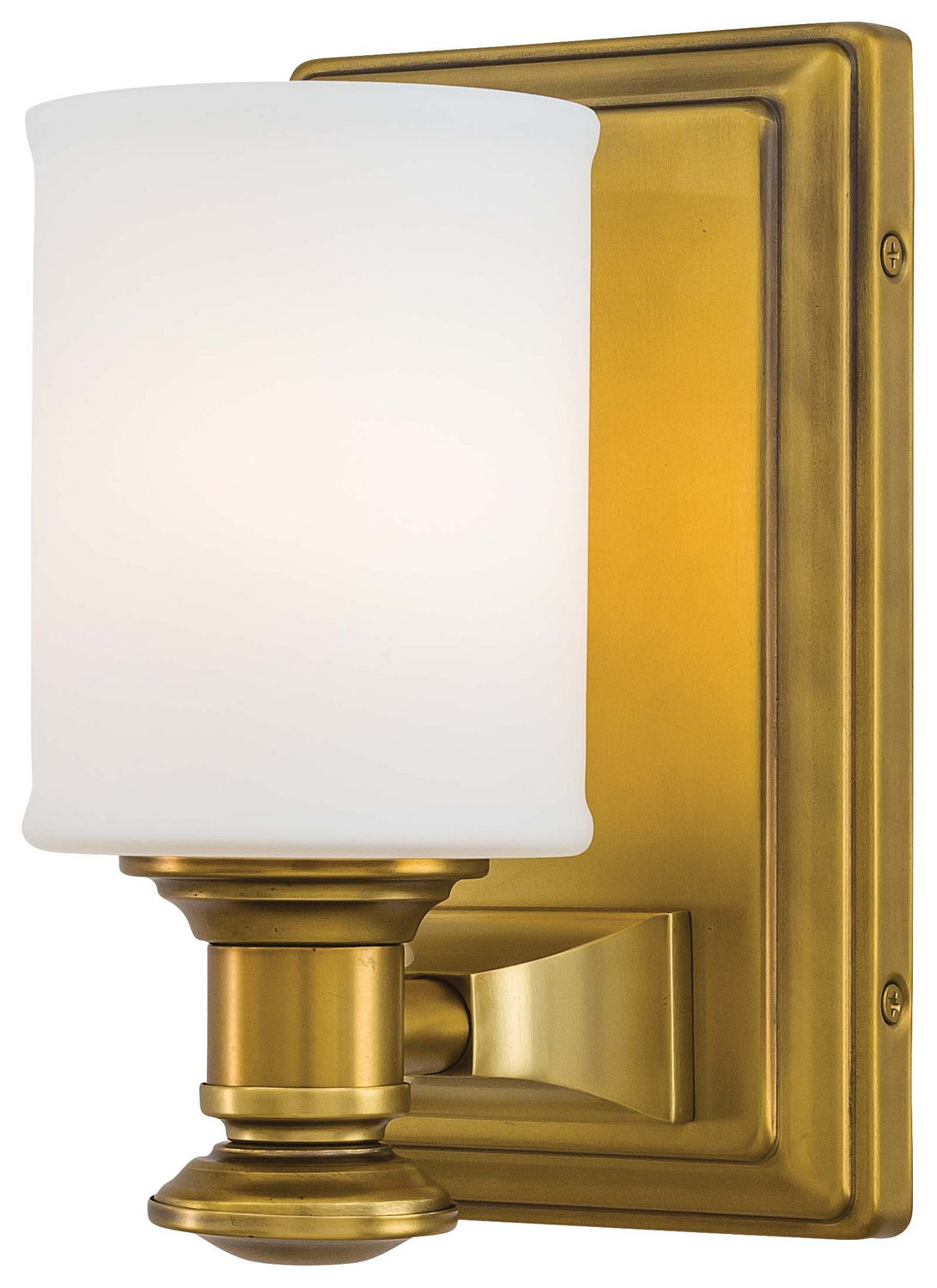 Harbour Point One Light Bath in Liberty Gold