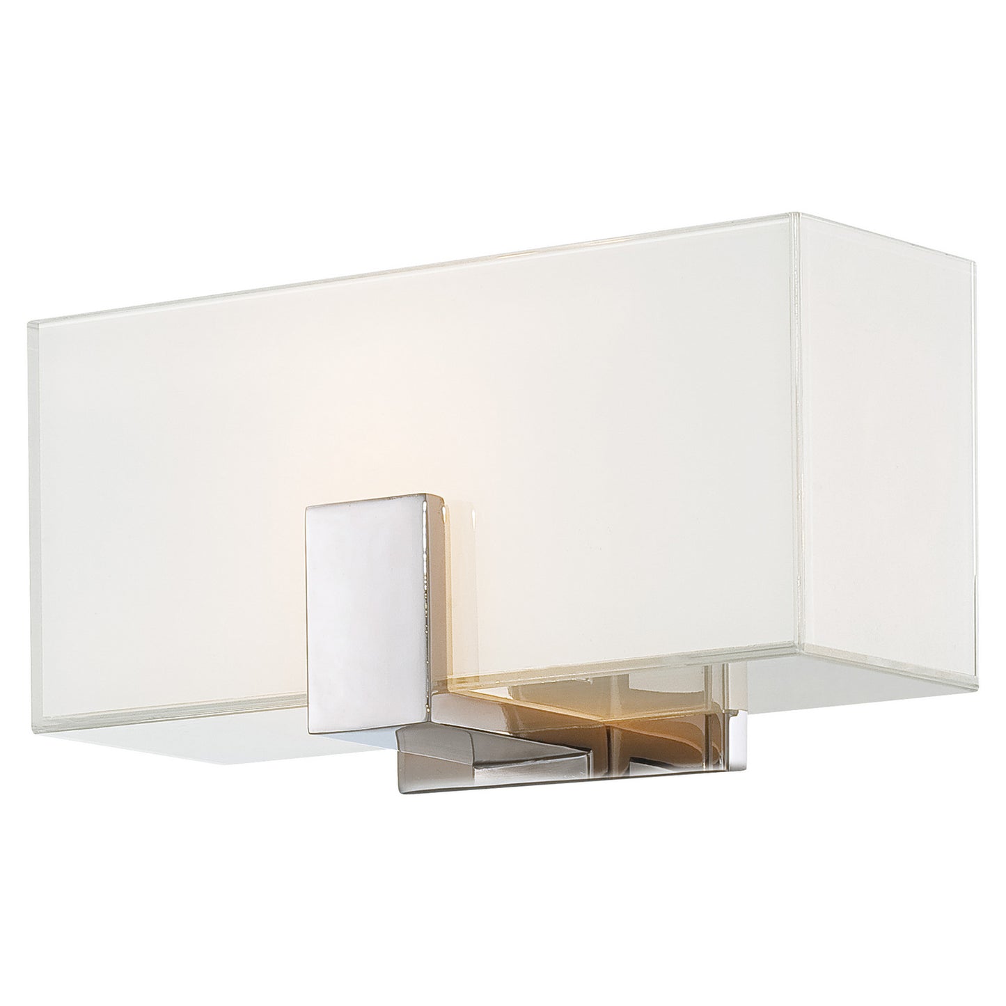 George Kovacs One Light Wall Sconce in Polished Nickel