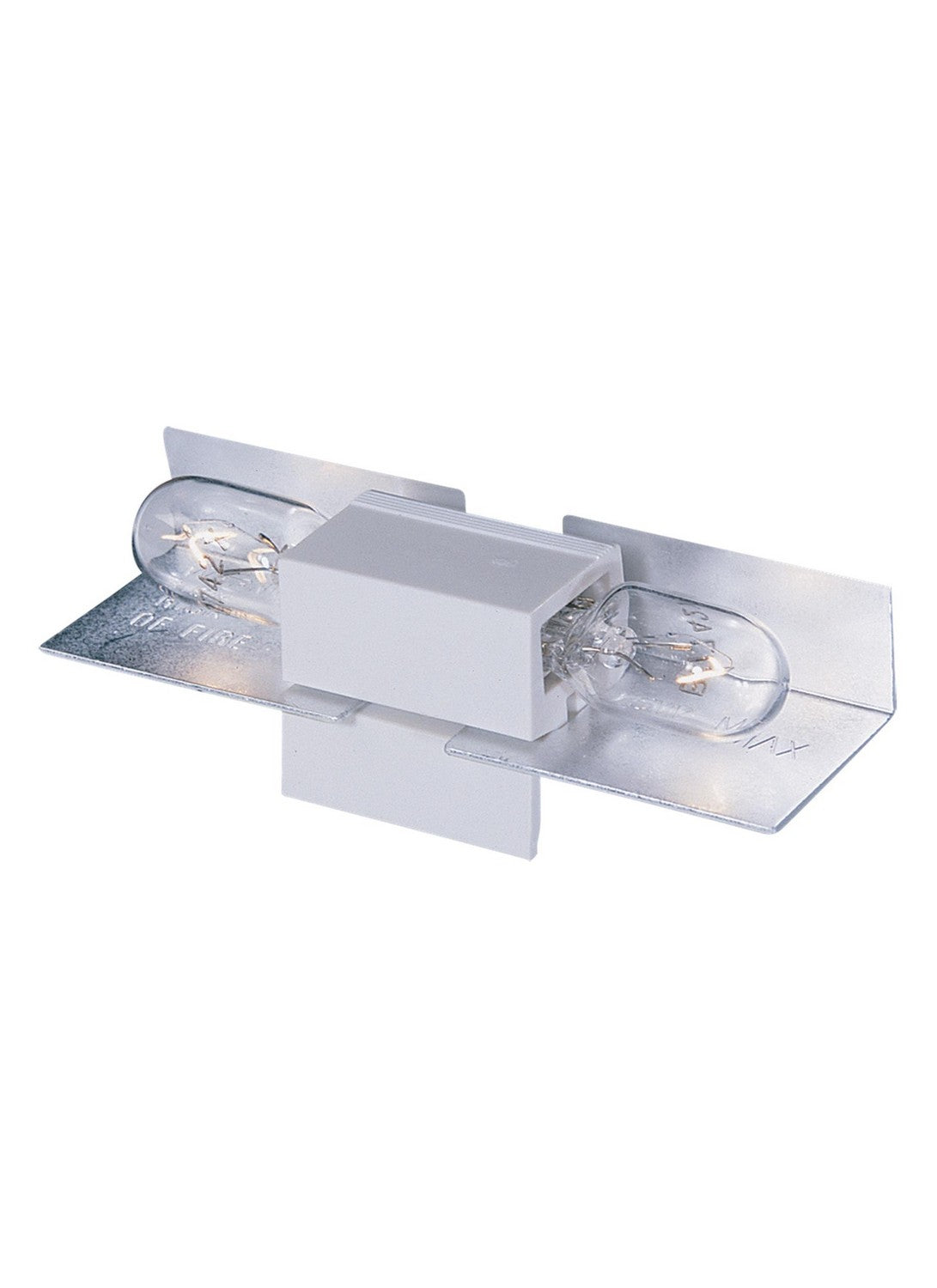 (4-Pack) Lx Wedge Base Lamp holders Wedge Base Lamp Holder in White