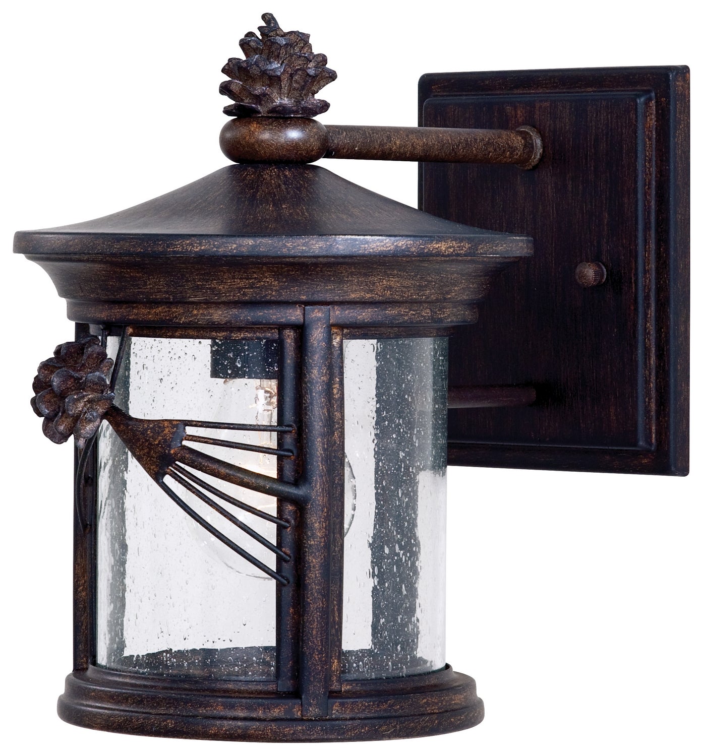 Abbey Lane One Light Wall Mount in Iron Oxide