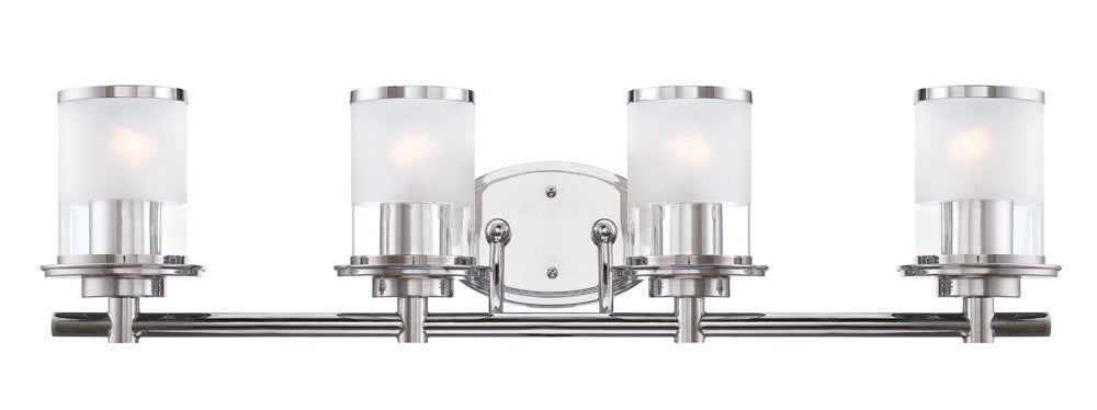 Essence Four Light Bath Bar in Chrome