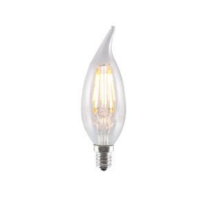 4W 120V E12 FLAME CLEAR 27K