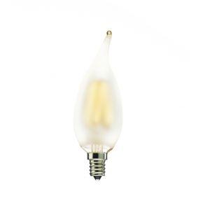 4W 120V E12 FLAME FROSTED 27K