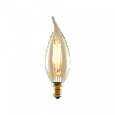4W 120V E12 TORPEDO FROSTED 27K