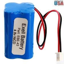 Emergency Lighting Battery Fits Interstate NIC0186 Simkar 66