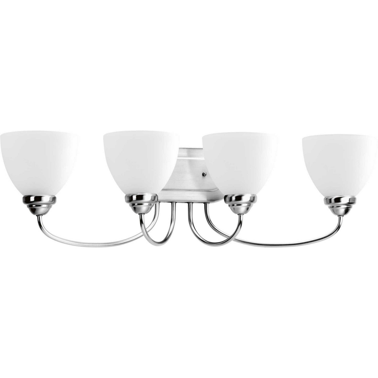 Heart Four Light Bath Bracket in Polished Chrome