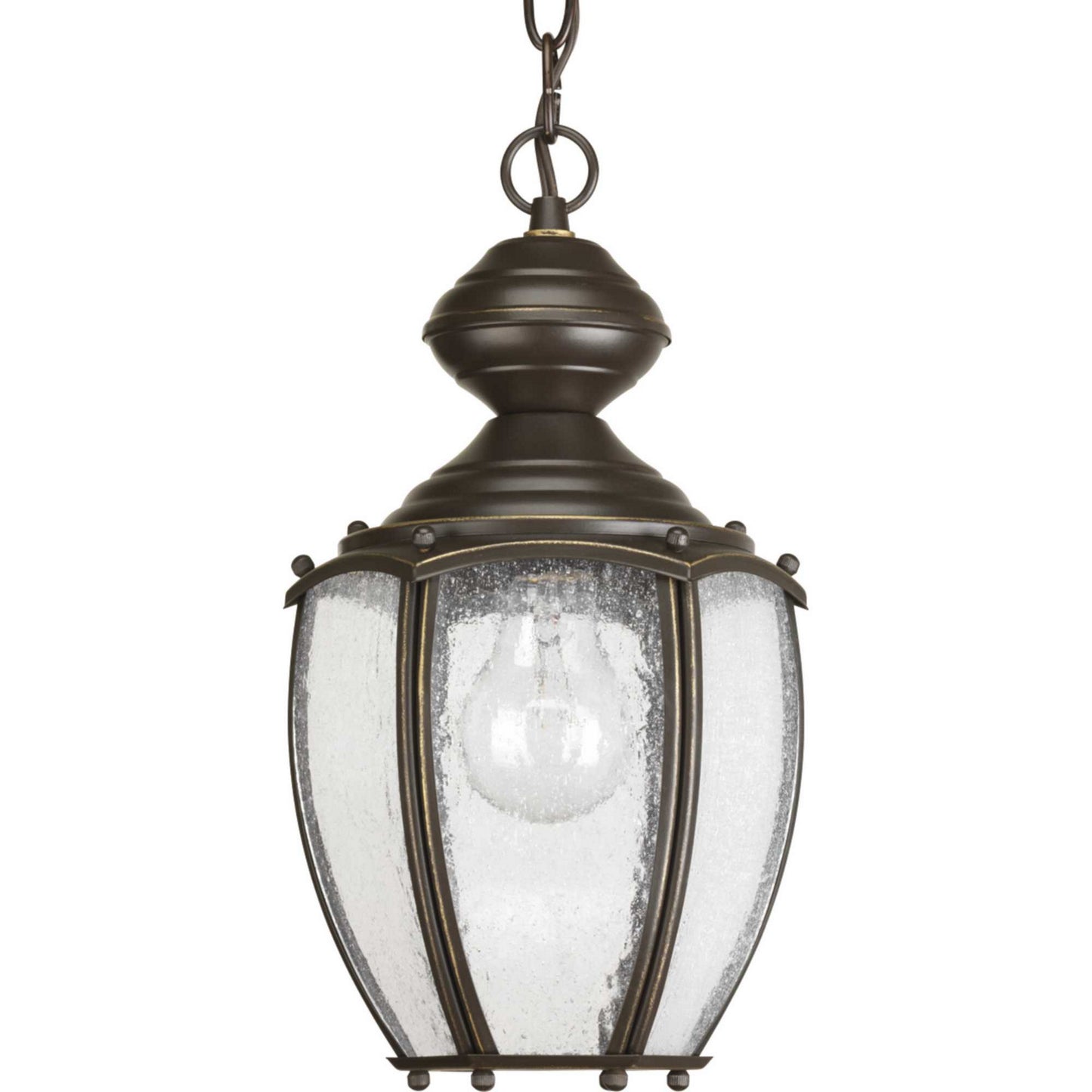 Roman Coach One Light Lantern in Antique Bronze
