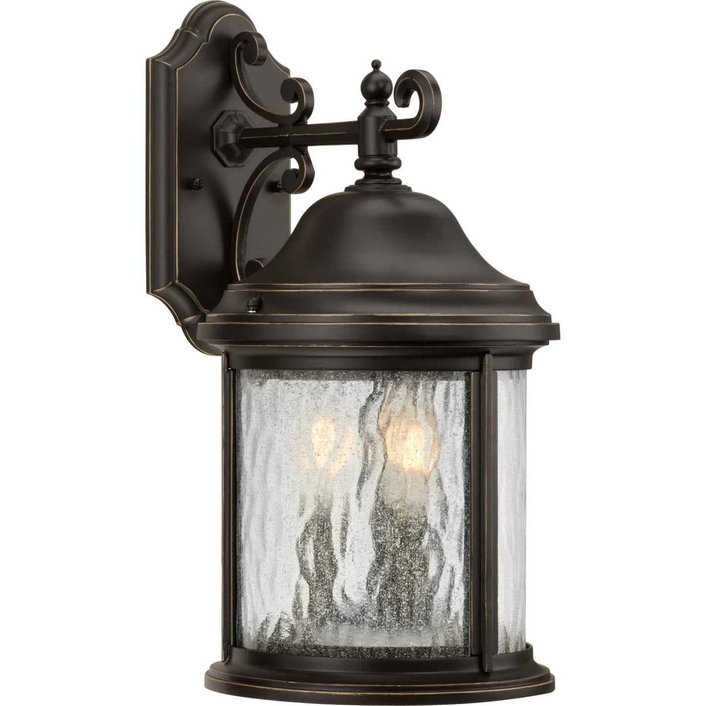 Progress Lighting - P5650-20 - Three Light Large Wall Lantern - Ashmore - Antique Bronze