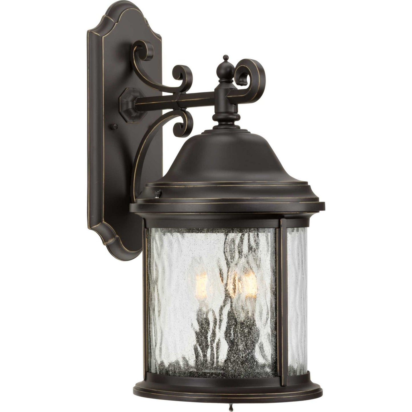 Progress Lighting - P5651-20 - Three Light Large Wall Lantern - Ashmore - Antique Bronze