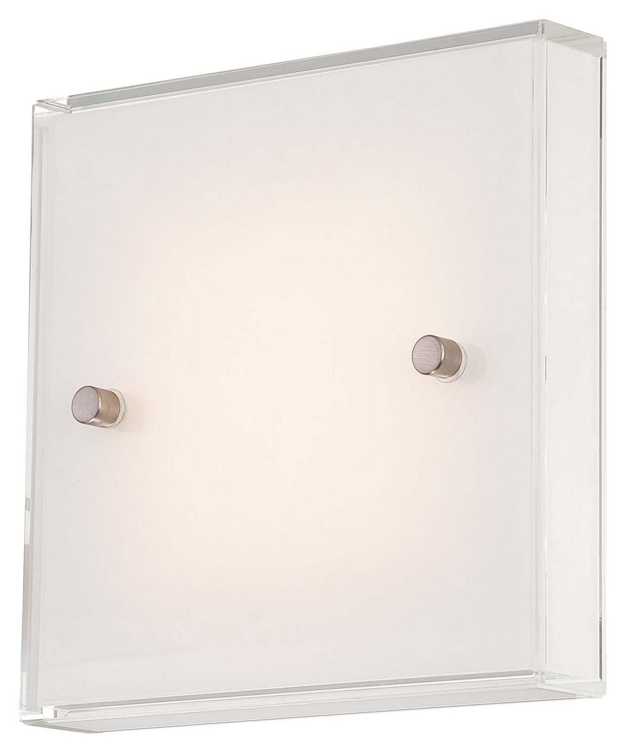 Framework LED Wall Sconce in Brushed Nickel