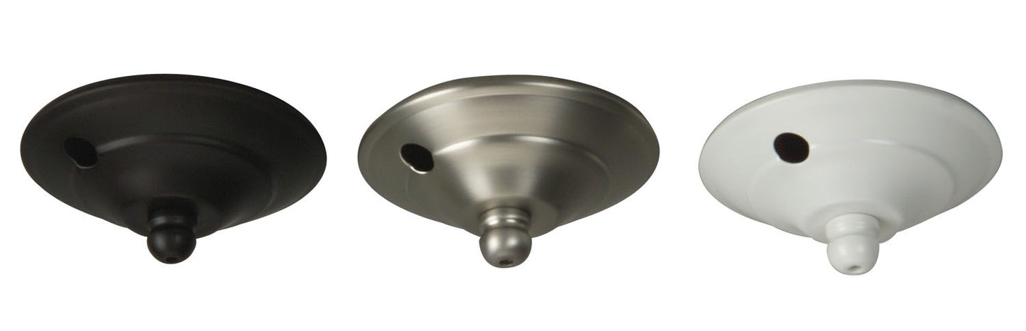 Parts (not assoc. with specific item) Two Hole Cap in Brushed Satin Nickel