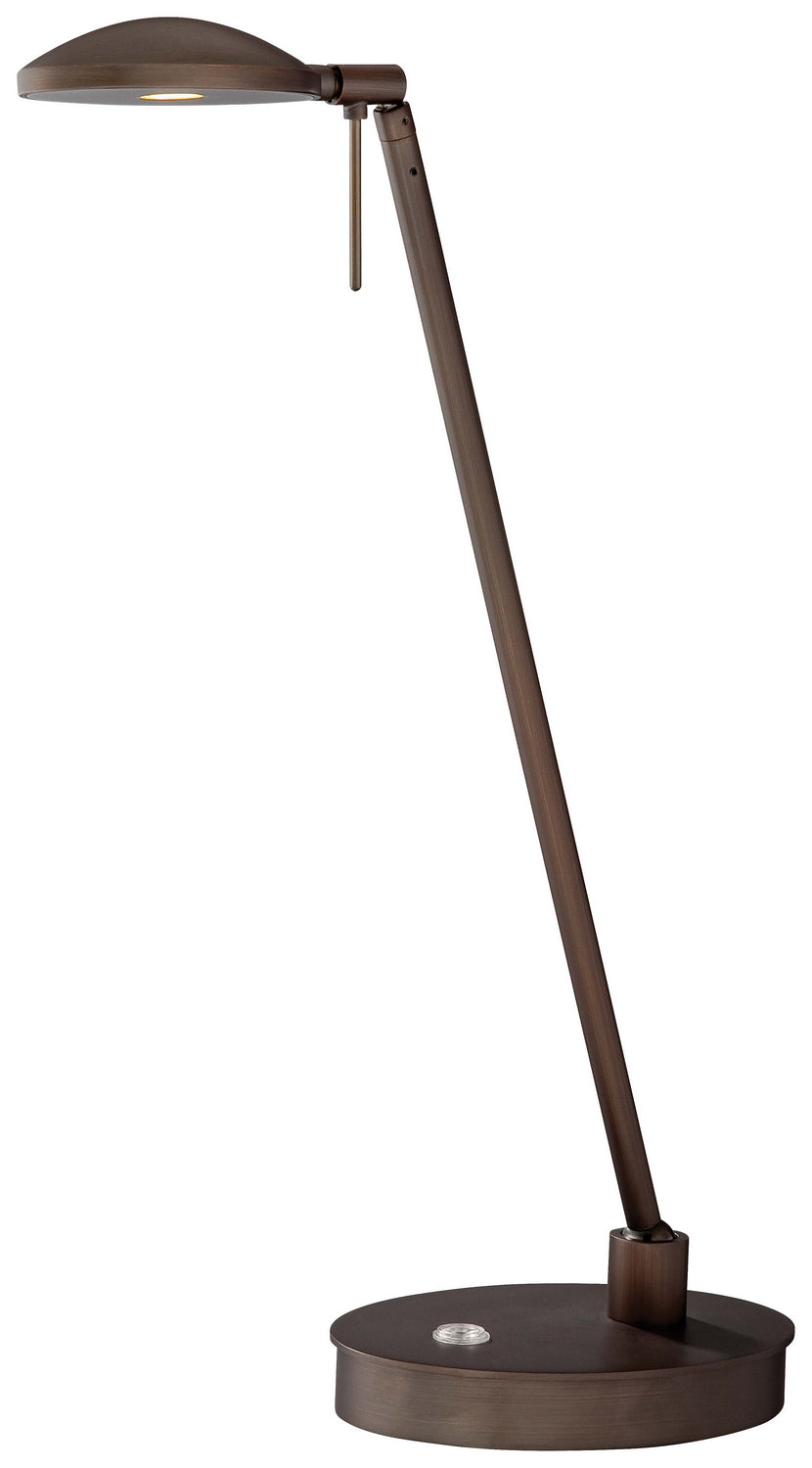 George's Reading Room LED Table Lamp in Copper Bronze Patina