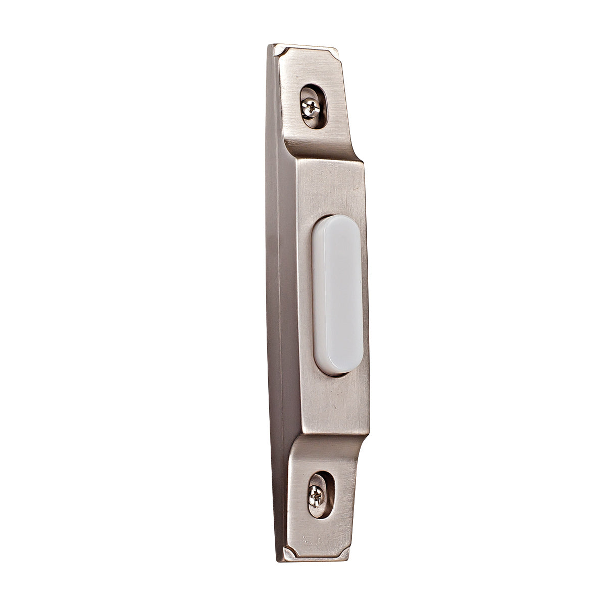 Push Button-Surface Mount Surface Mount Thin Profile Lighted Push Button in Pewter