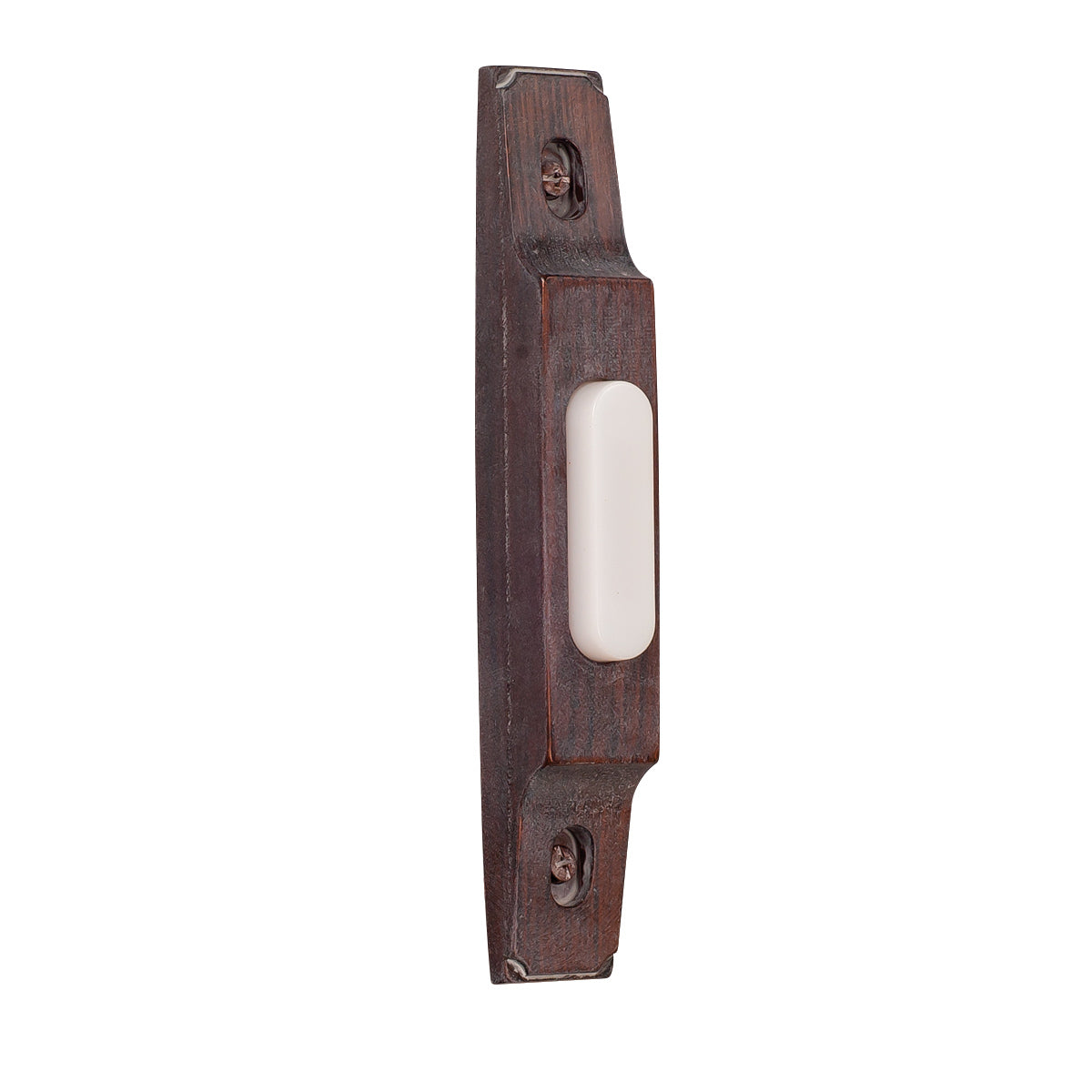 Push Button-Surface Mount Surface Mount Thin Profile Lighted Push Button in Rustic Brick