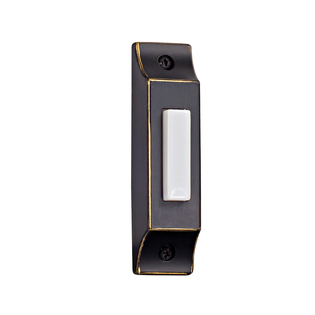 Push Button-Surface Mount Surface Mount Lighted Push Button in Antique Bronze