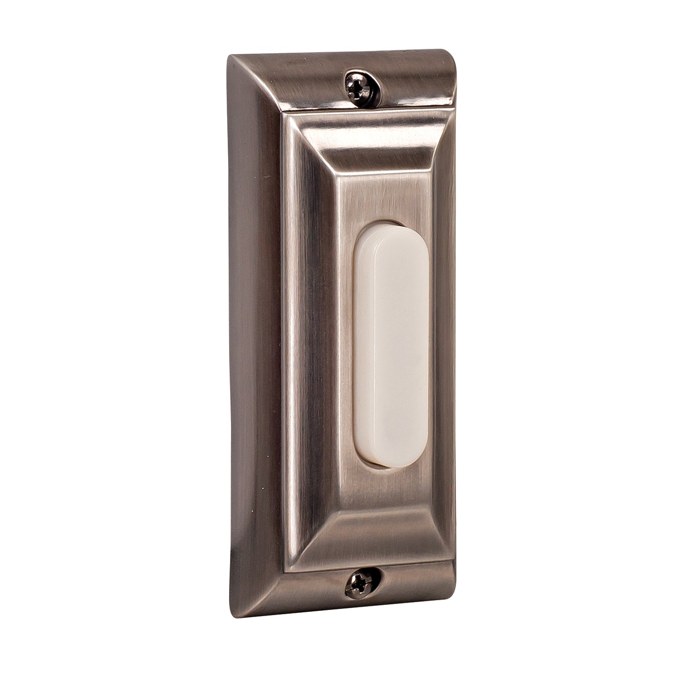 Push Button-Surface Mount Surface Mount Lighted Push Button in Antique Pewter