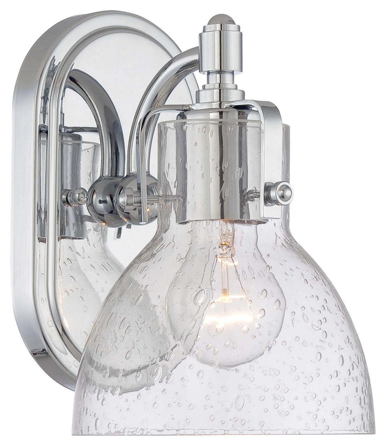 One Light Bath in Chrome