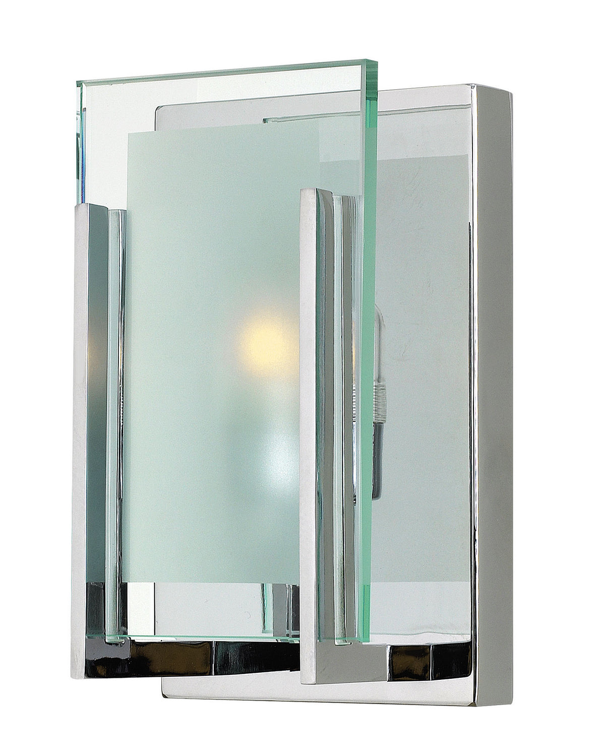 Latitude One Light Vanity in Chrome