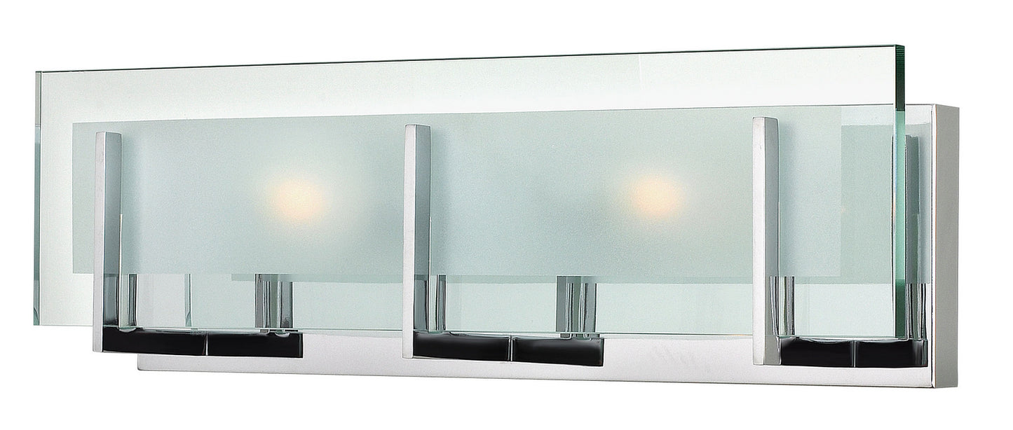 Latitude Two Light Vanity in Chrome