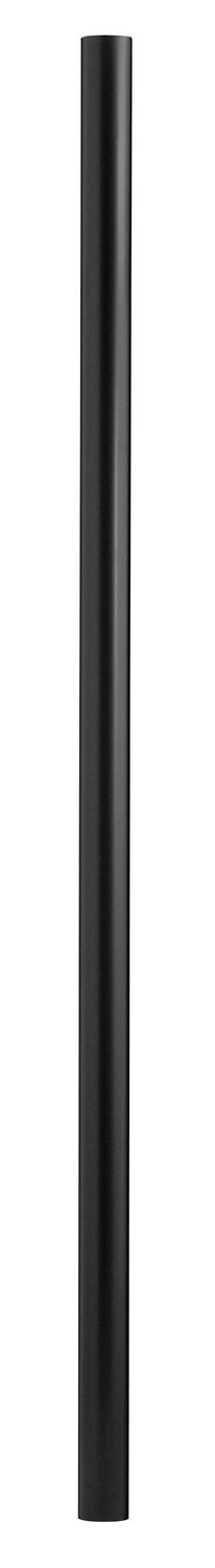 10ft Post with Photocell 10' Direct Burial Post with Photo Cell in Black