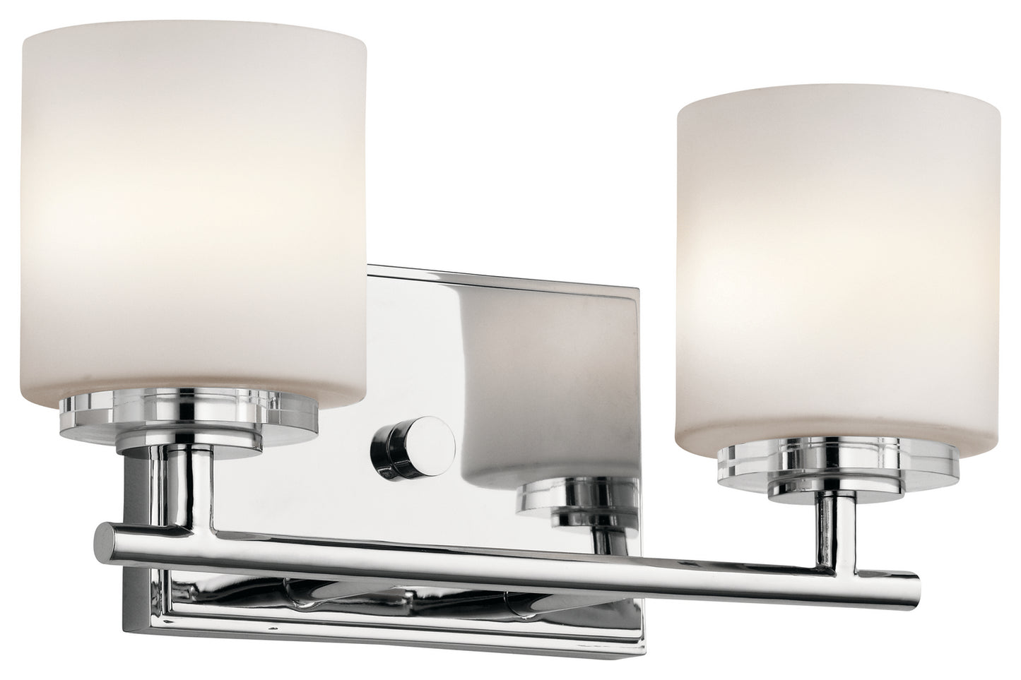 O Hara Two Light Bath in Chrome