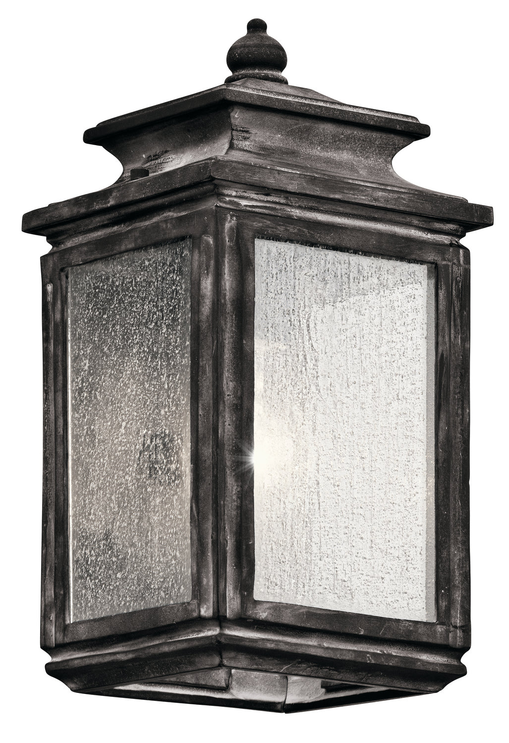 Wiscombe Park One Light Outdoor Wall Mount in Weathered Zinc
