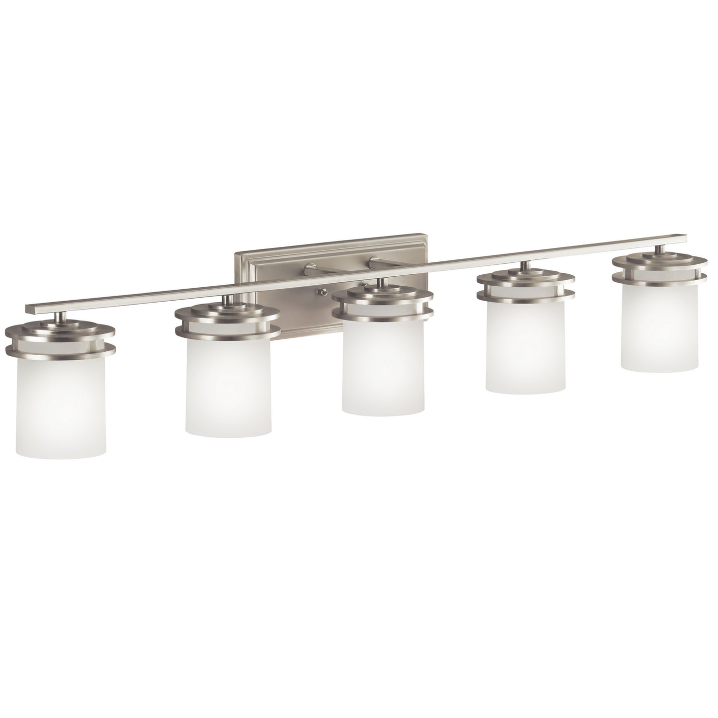 Hendrik Five Light Bath in Brushed Nickel