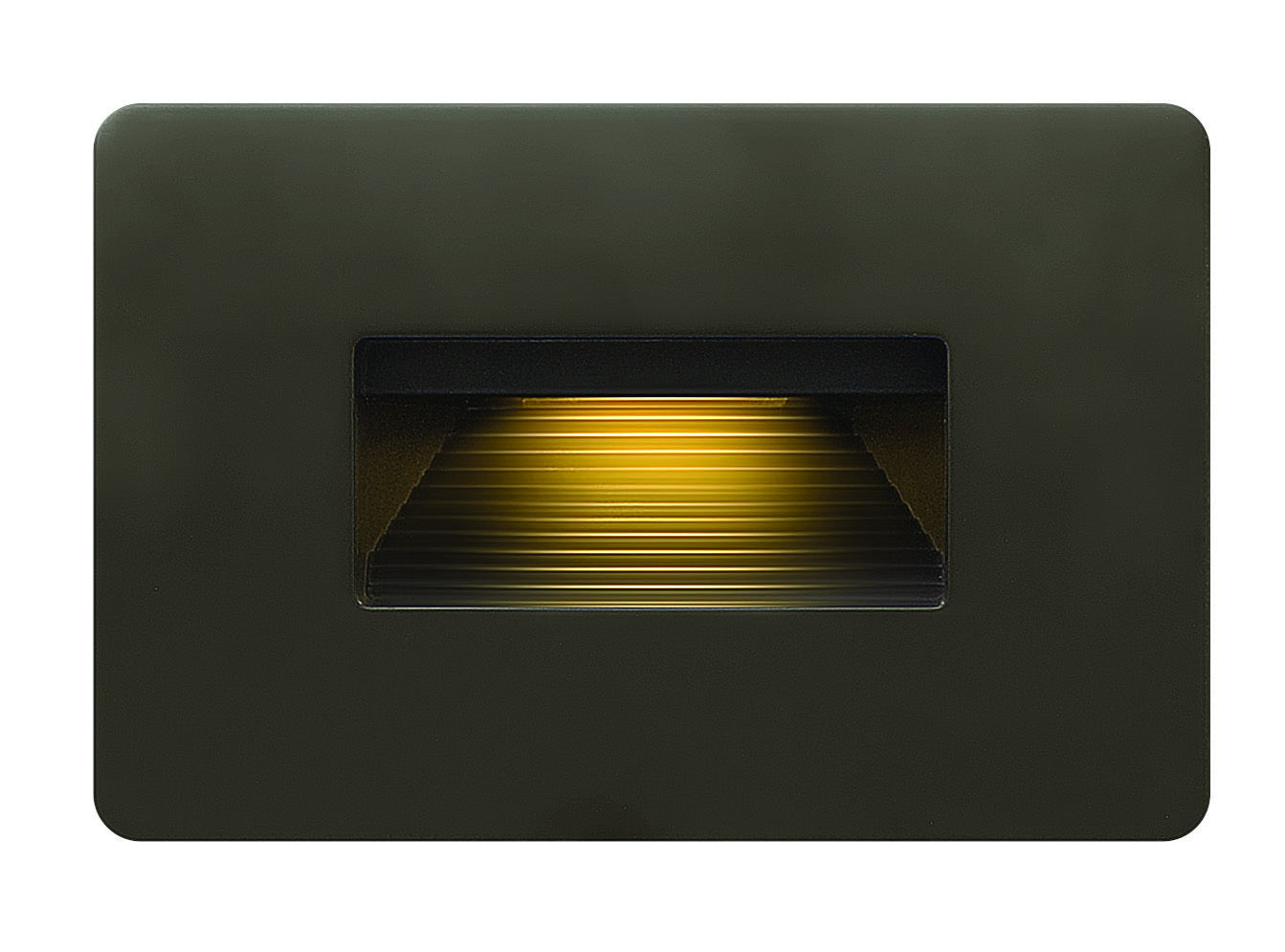 Luna LED Step Light in Bronze