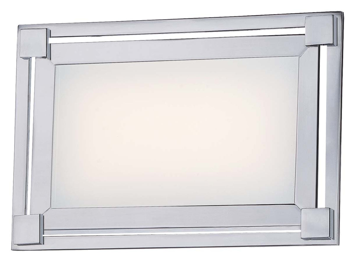 Framed LED Bath in Chrome