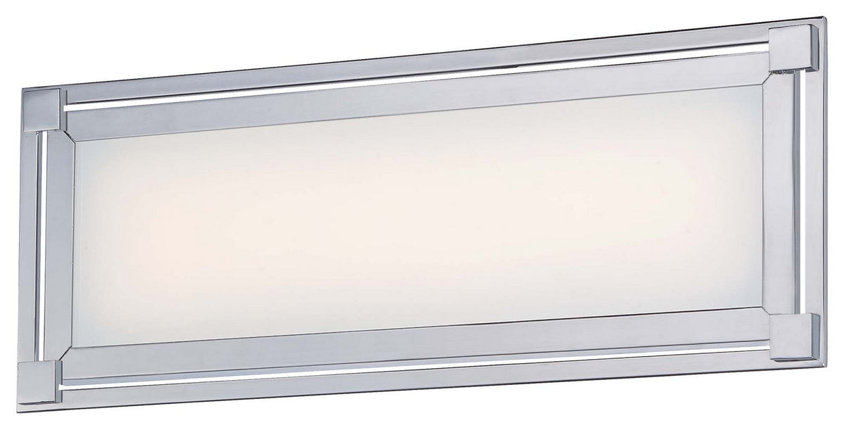 Framed LED Bath in Chrome
