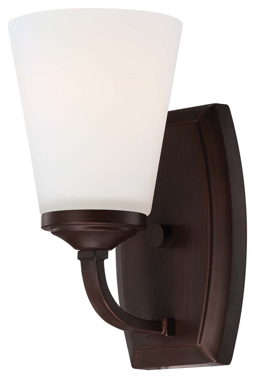 Overland Park One Light Bath in Vintage Bronze